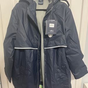Charles River True Navy 3x Reflective Raincoat